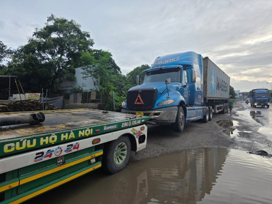 Cứu hộ xe tải Tam Trinh Hà Nội 24/7