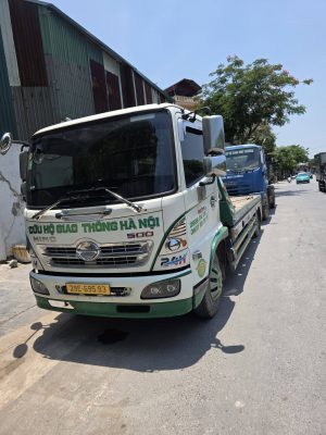 Cứu hộ xe tải Thanh Trì bị chết máy