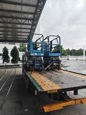 Vận chuyển xe nâng đi các tỉnh miền Bắc